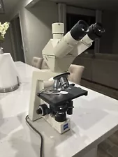 Zeiss Axiostar Plus Trinocular Microscope With 3 Objectives 10x 40x 100x