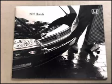 1997 Honda Car Sales Brochure Catalog Civic Accord Prelude Del Sol CRV Passport