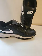 Nike Air Diamond Turf Men's Training Shoes Sneakers 333785-012 Black/White Sz12