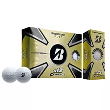 NEW Bridgestone e12 Contact 2023 Golf Balls White - Choose Quantity