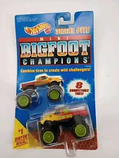 Vtg 1991 HOT WHEELS Snake Bite Mini BIGFOOT CHAMPIONS MONSTER TRUCK NIB