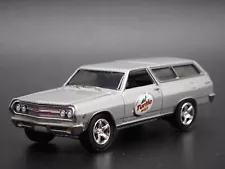 1965 65 CHEVY CHEVROLET CHEVELLE WAGON TURTLE WAX 1:64 SCALE DIECAST MODEL CAR