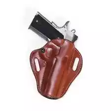 El Paso Saddlery Colt Commander Russet Crosshair Concealment Holster RH Free Shp