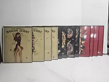 Sailor Jerry Rum special edition tattoo art print collection W/ frames 12 prints