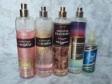 Bath and Body Works Lot Of 5 Fine Fragrance Mist Spray Pre-owned