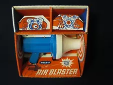 VINTAGE 1960'S WHAM-O AIR BLASTER TOY IN ORIGINAL BOX {WORKS GREAT}-FREE SHIP