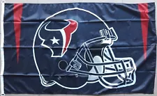 5x3 Ft Flag HOUSTON TEXANS NFL Team Brand NEW Never Been Used With Full Packing