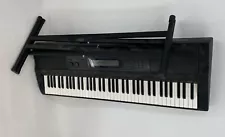 Casio WK-500 Black 76-Key Personal Electric Keyboard Synthesizer With Stand