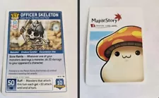 Officer Skeleton Maplestory Card