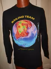 Lil Yachty Merch Int'l Sailing Team Men's Medium Black Long Sleeve T-Shirt.