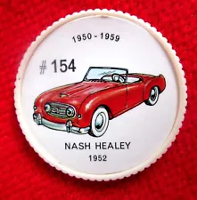 Jello / Hostess Car Coin #154 Nash Healey Famous Car Series 1950 - 1959 wdc2