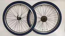 Innova 24" x 2.0" 50-507 IA-2561 Mountain Bike Bicycle Tires and Wheels, Black