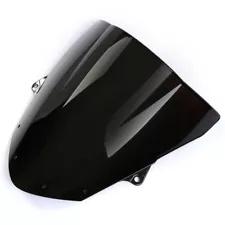 Motorcycle Windshield Shield for Kawasaki Ninja ZX6R 2009-15 ZX10R 2008-10 Black