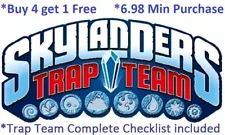 *Buy 4=1Free Skylanders Trap Team Complete UR Set w Checklist*$6.98Minimumð¾