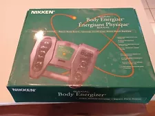 NIKKEN Biaxial Body Energizer + Adapter With Manual & Box Not Workin Parts Only