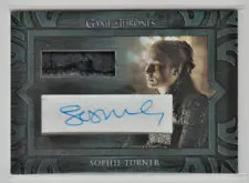 Sophie Turner Autograph MINT COSTUME Game of Thrones Auto SANSA STARK DRESS 2020
