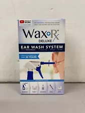 Wax+R Deluxe Ear Washing System w 3 Uses for Earwax Removal Exp 12/14/24