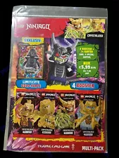 Lego Ninjago Trading Card Game Series 8 Multi-Pack 4 Booster Packs + LE 17 New