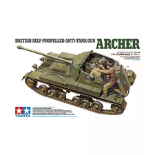 TAMIYA WWII Tank Model 1/35 British Anti Tank Gun Archer EX/NM