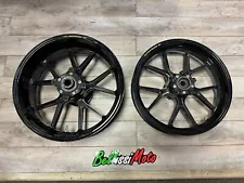 Kawasaki 2004-05 ZX10 ZX10R Black Forged Marchesini Wheel Set