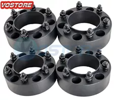 (4) 2" 50mm 6x5.5 6x139.7 Wheel Spacers HubCentric 6 Lugs for 2019-2023 Ram 1500