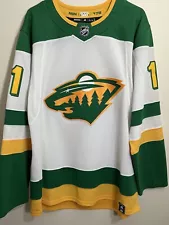 Minnesota Wild reverse retro jersey