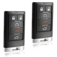 2 For 2008 2009 Cadillac CTS SRX STS DTS Keyless Entry Prox Remote Car Key Fob