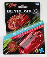 Hasbro Beyblade X Soar Phoenix 9-60GF Deluxe String Launcher Set - NEW WORN BOX