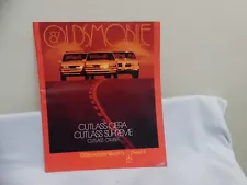 1987 OLDSMOBILE 35 Page Brochure - Cutlass Ciera, Cruiser, Supreme, Salon, 442