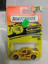 1996 Matchbox Yellow Mercedes GTC # 35 of 75 Vehicles