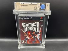 1st Retail Print Guitar Hero II 2 PS2 WATA 9.6 A+ FACTORY SEALED MINT VGA