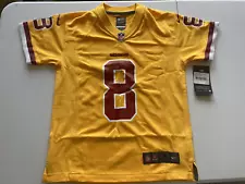 New Youth NIKE Washington Redskins Kirk Cousins Color Rush Jersey Small With Tag