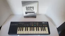 New ListingCasio SK-1 Portable Keyboard W/ Instruction Manual. WORKS -READ DESCRIPTION-