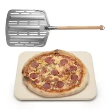 Pizza Stone PRO XL Baking Stone For Pizzas use in Oven, Grill or BBQ FREE PSP