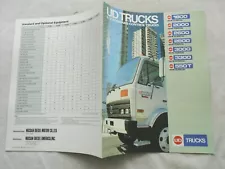 UD TRUCKS SALES BROCHURE UD 1800-2000-2600-2800-3000-3300-550T