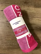 NEW Wimbledon 2023 Championships Commemorative Towel (Pink/ Fuchsia)