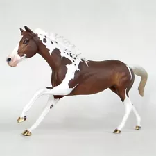 Breyer Custom Traditional Horse 1:9 Scale Pinto Cigar By Deb Brown Model