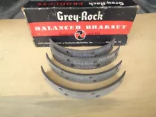 NOS Grey Rock Brake Linings BB1238D 1955 Nash 1950-1954 Rambler Sedan Wagon