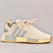 ADIDAS NMD R1 PRIMEBLUE WONDER WHITE SUPPLIER COLOUR BEIGE MEN'S SHOES SIZE 8.5