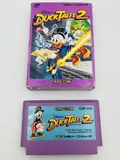 Duck Tales 2 Nintendo Famicom Japan NES with original box boxed DuckTales Capcom