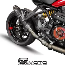 Exhaust for DUCATI MONSTER 1200 S/R 2014 - 2020 GRmoto Muffler Carbon