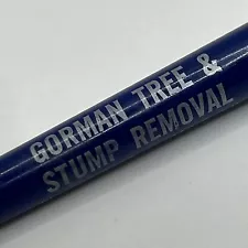 VTG Ballpoint Pen GORMAN TREE & STUMP REMOVAL Scott City Kansas