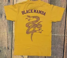 rif.la kobe black mamba forever t shirt Small Yellow Not For Sale