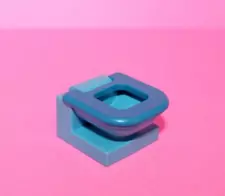 Playmobil 123 Blue Toilet for House, Bathroom