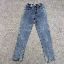 Vintage Guess Jeans Womens 28 Blue Tapered Leg Georges Marciano 90s Meas 24x29