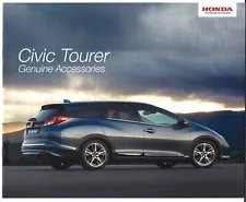 Honda Civic Tourer Accessories 2015-16 UK Market Sales Brochure