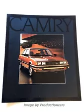 1983 Toyota Camry 16-page Original Car Sales Brochure Catalog