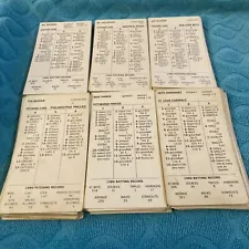 New Listing1980 National League East 6 Teams Strat-O-Matic Baseball Card Set Basic/Advanced