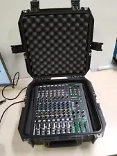 Mackie ProFX12v3 12-Channel Analog Mixer with Hard Travel Case USED