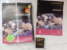 Asteroids Atari 400/800 Computer Game Cartridge in open box